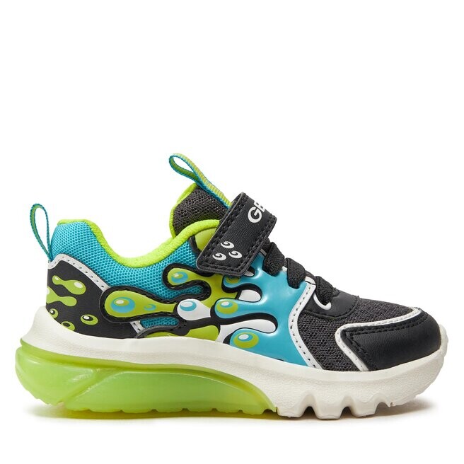 

Кроссовки Geox J Ciberdron Boy J45LBA 01454 C0035 M Black/Lt Blue, черный