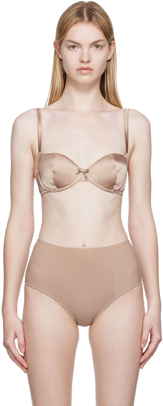 

Розовый бюстгальтер-балконет Luxe Fleur du Mal