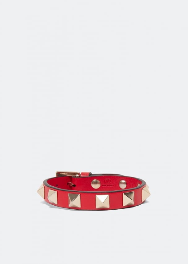 

Браслет VALENTINO GARAVANI Rockstud bracelet, красный