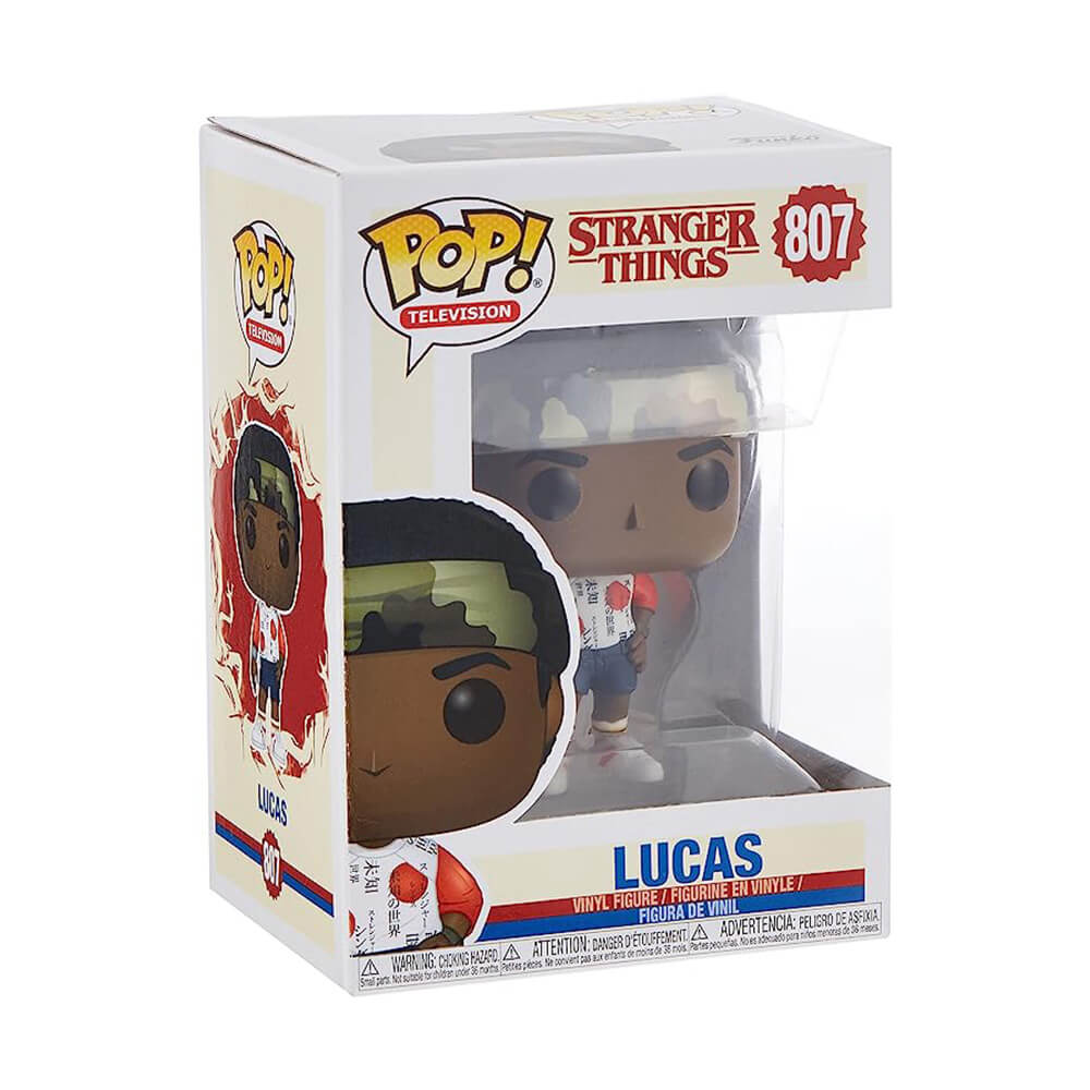 Фигурка Funko POP! Television: Stranger Things: Lucas фигурка funko pop television stranger things s4 – lucas in jersey exclusive 9 5 см