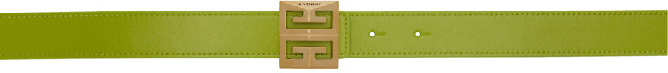 

Зеленый двусторонний ремень 4G Givenchy