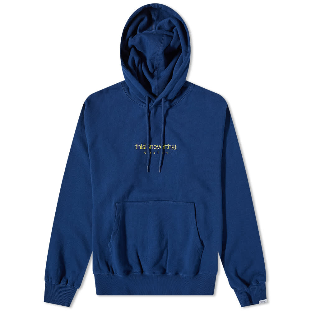 

Толстовка thisisneverthat Design Popover Hoody, Синий