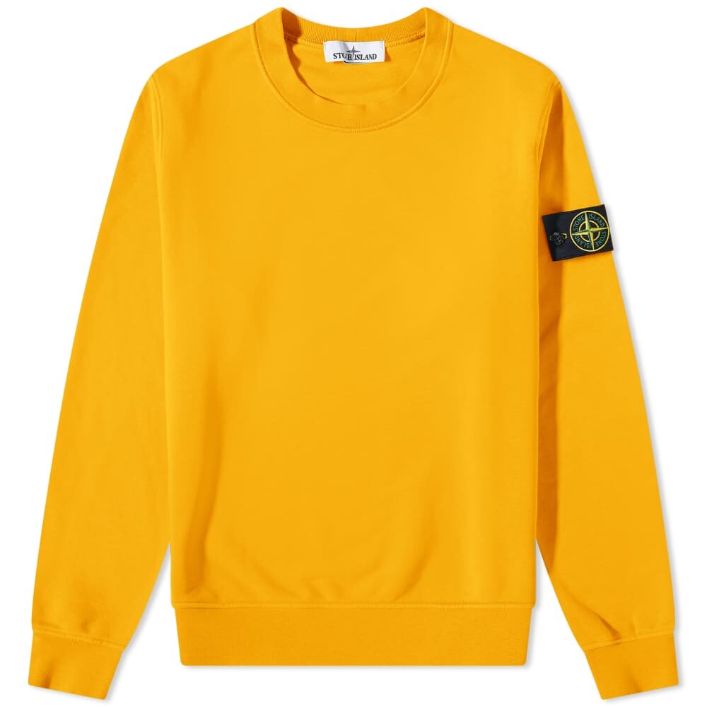 

Толстовка Stone Island Garment Dyed Crew Neck Sweat, Оранжевый