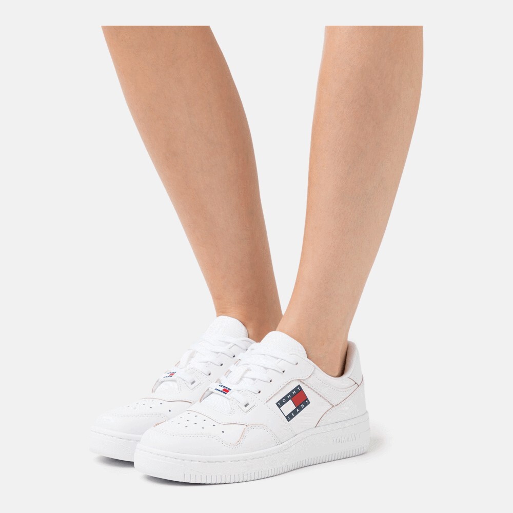

Кроссовки Tommy Jeans Etch Basket, white