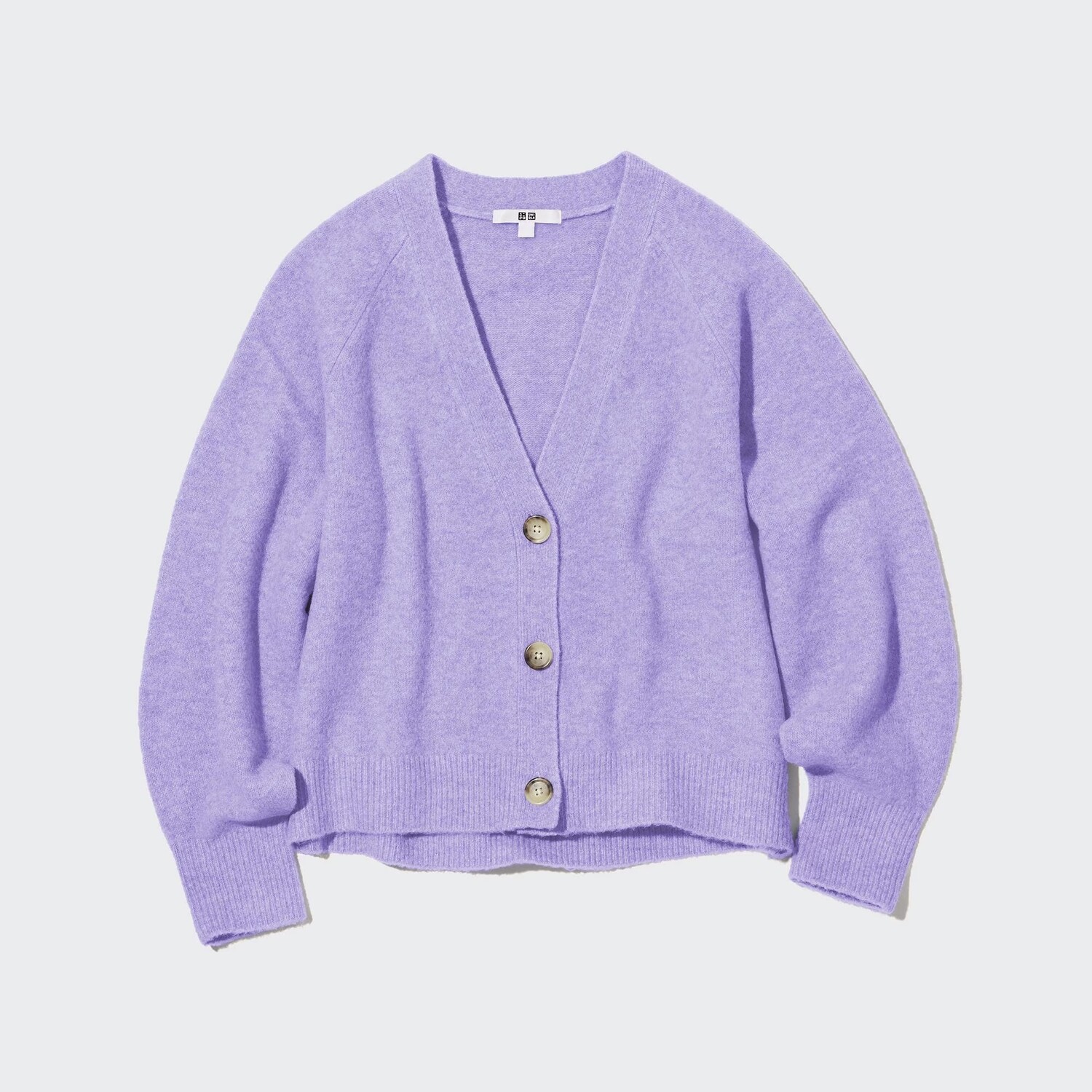 

Кардиган Uniqlo Soufflé, сиреневый, Фиолетовый