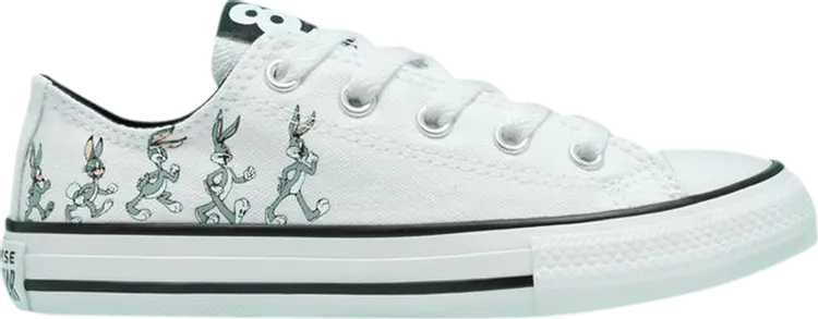 

Кроссовки Converse Looney Tunes x Chuck Taylor All Star Low PS 80th Anniversary - Bugs Bunny, белый