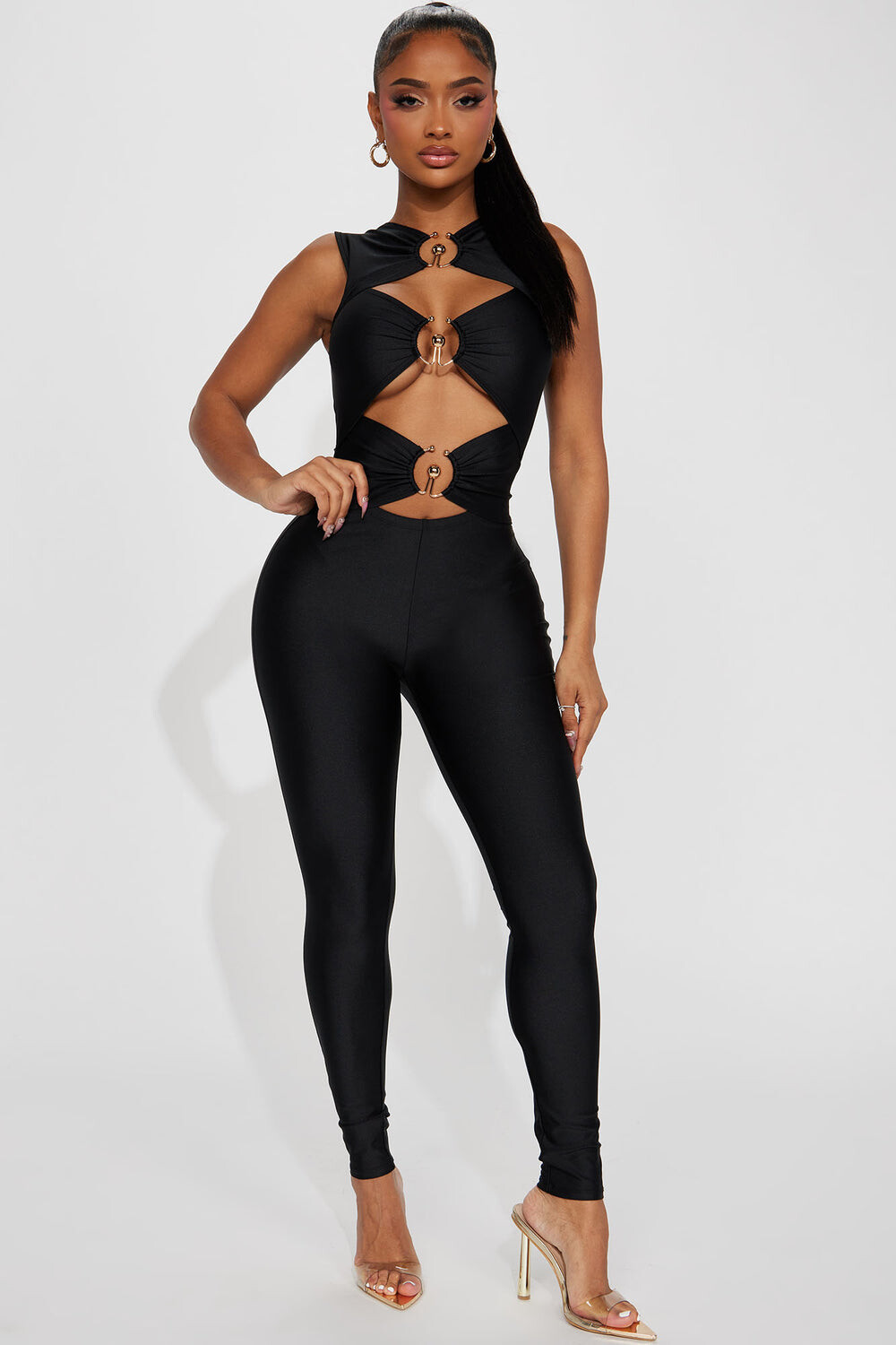 

Комбинезон Fashion Nova JP2770, черный