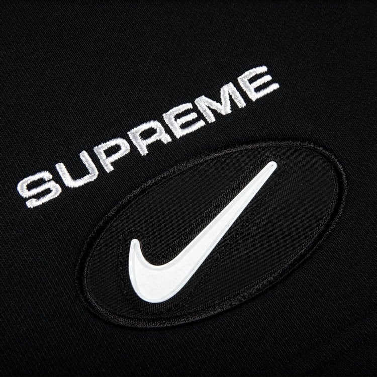 Спортивные шорты Supreme x Nike Jewel Sweatshort 'Black', черный