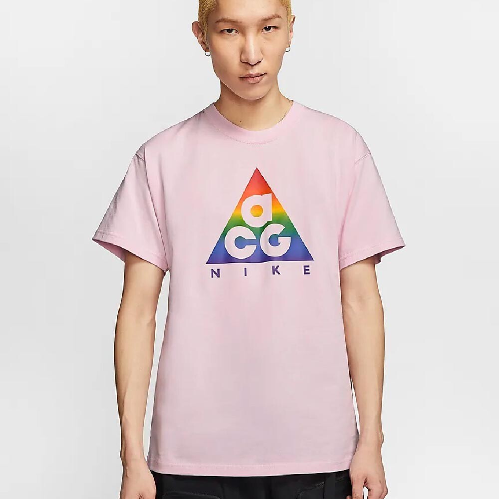 

Футболка Nike Sportswear BeTrue, розовый/мультиколор