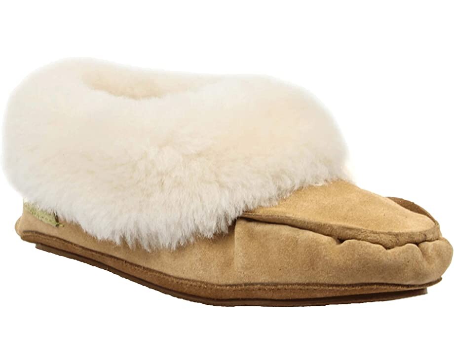 

Слипперы Navajo Moc SUPERLAMB, тан
