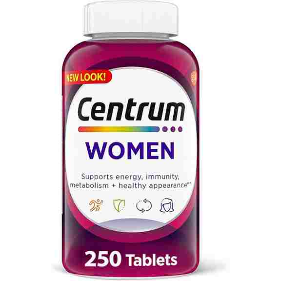 Мультивитамины Centrum Multivitamin Women, 250 таблеток мультивитамины centrum silver women s multivitamin supplement 2 упаковки по 65 таблеток