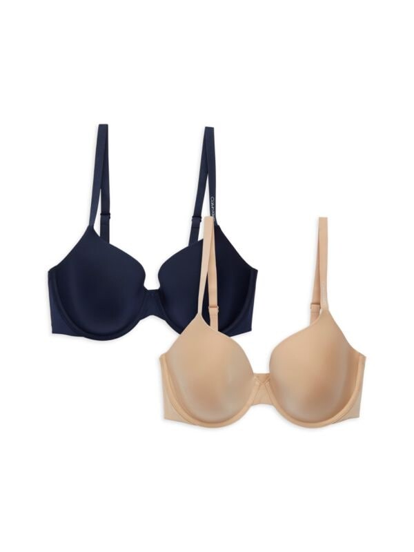 

Комплект из 2 бюстгальтеров-футболок Calvin Klein Shoreline