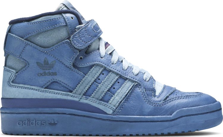 Кроссовки Adidas Forum 84 Hi 'Indigo', синий - фото