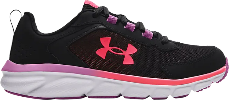 

Кроссовки Under Armour Assert 9 AC GS Black Jellyfish, черный