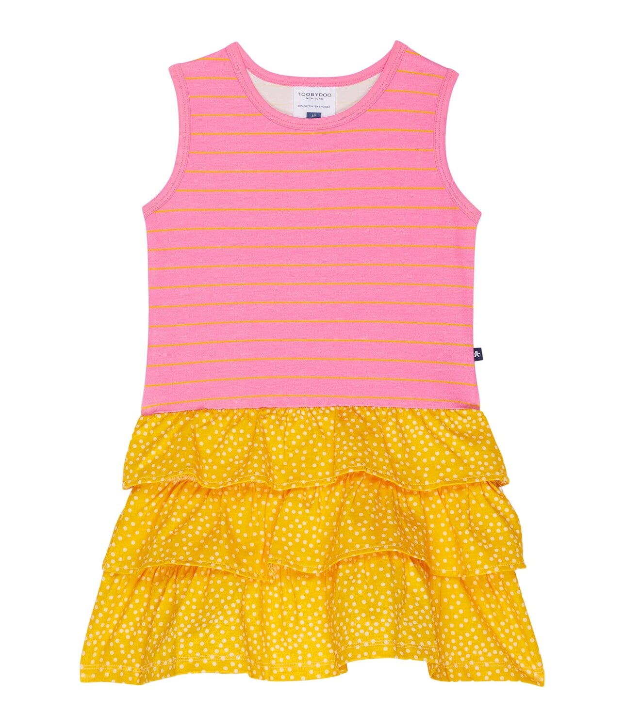 Платье Toobydoo, Lollipop Ruffle Tank Dress