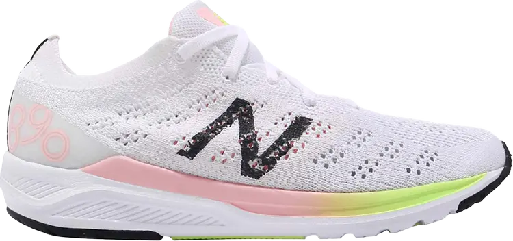 

Кроссовки New Balance Wmns 890 B 'White Black Pink', белый