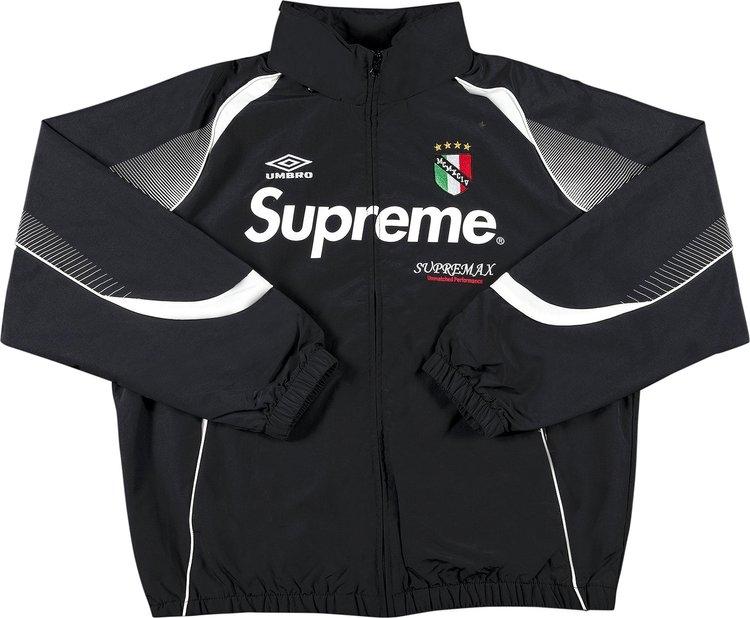 Куртка Supreme x Umbro Track Jacket 'Black', черный