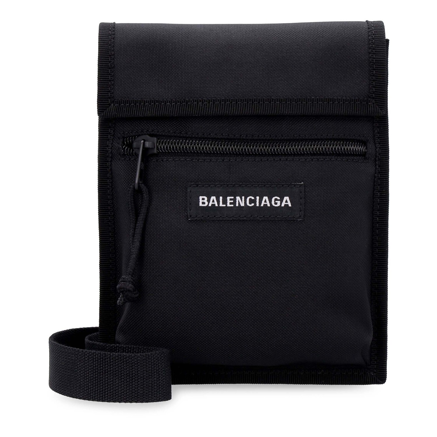

Сумка Balenciaga Nylon Messenger, черный