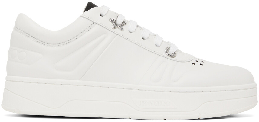 

Белые кроссовки Hawaii/F Jimmy Choo