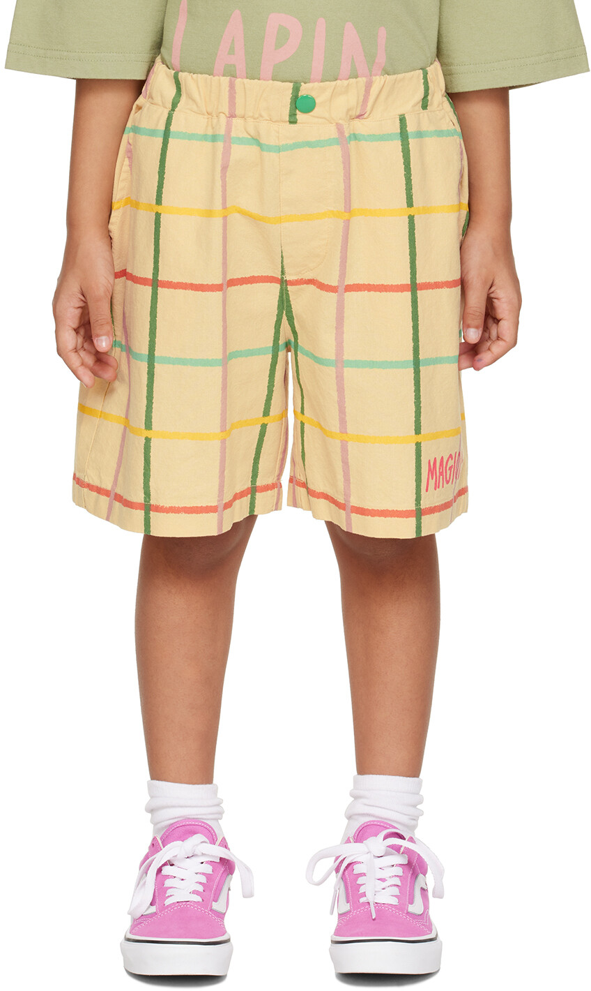 

Эксклюзивные детские шорты SSENSE Off-White 'Magique' Jellymallow