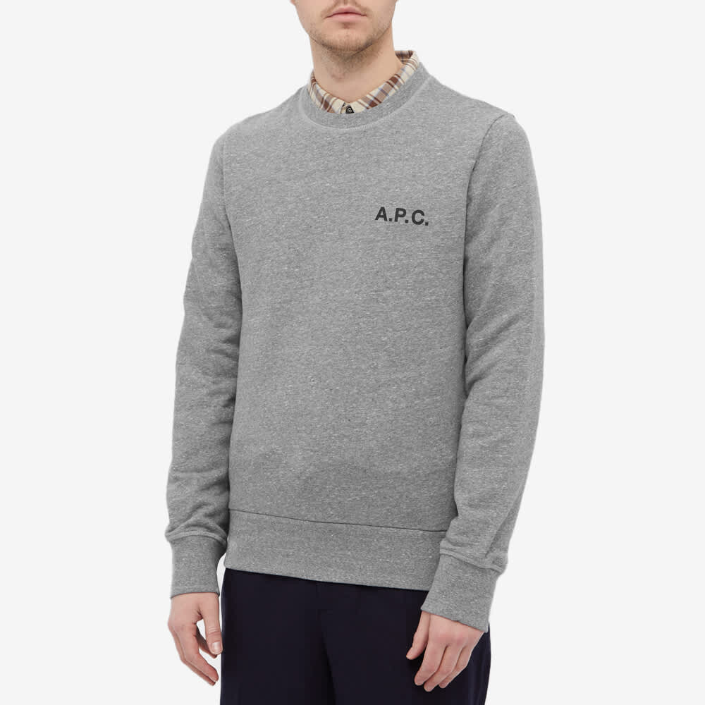 

Толстовка A.P.C Arliss Logo Sweat, Серый