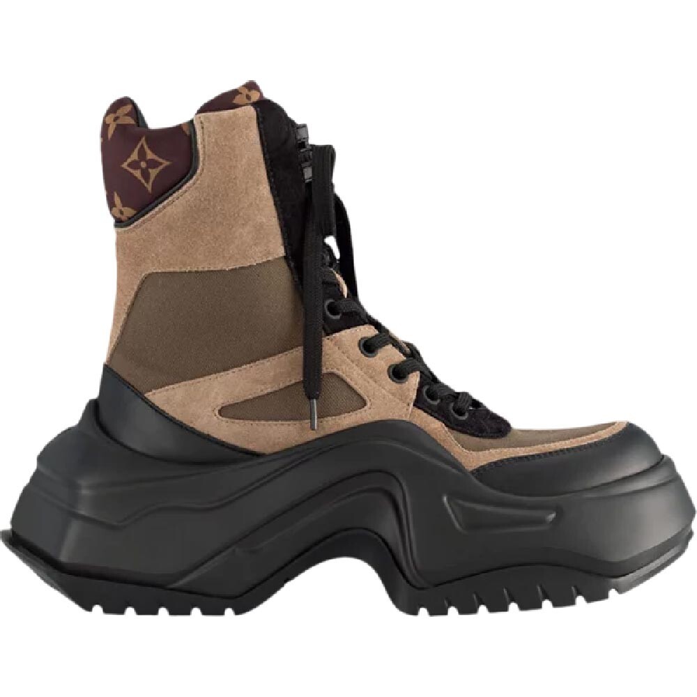 

Ботинки Louis Vuitton Wmns Archlight 2.0 Platform Ankle, хаки/зеленый/черный