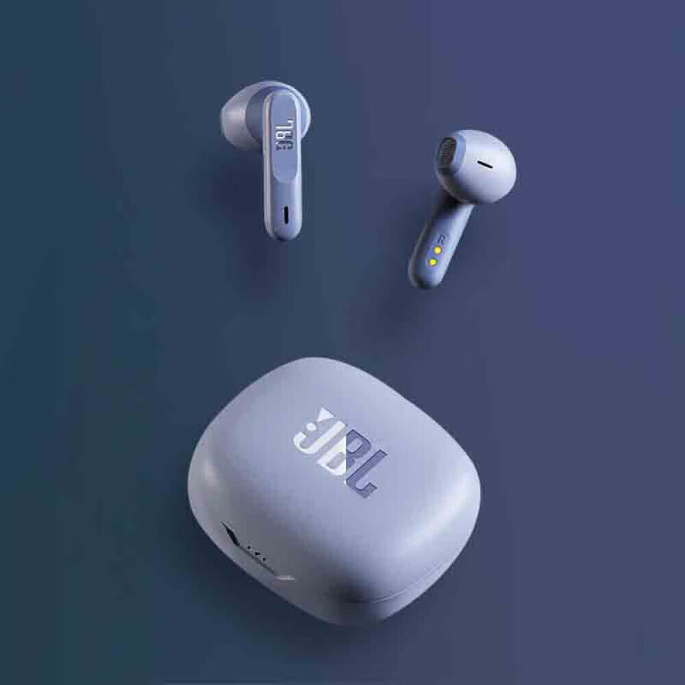 

Bluetooth-гарнитура JBL Wave FLEX true с шумоподавлением, голубой