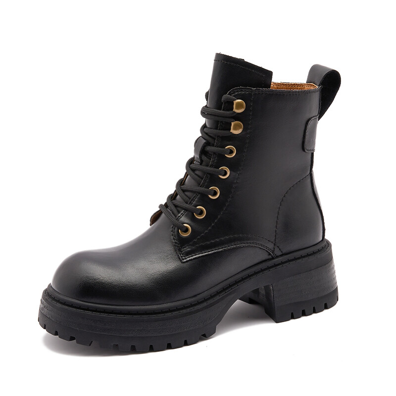 

Ботинки Martin Boot женские Ouumeis, цвет Black plush
