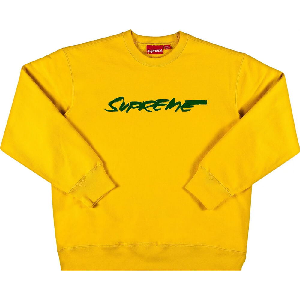 Свитшот Supreme Futura Logo Crewneck, желтый свитшот supreme futura logo crewneck желтый