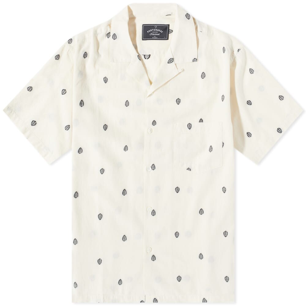 

Рубашка Portuguese Flannel Leafe Embroidered Vacation Shirt