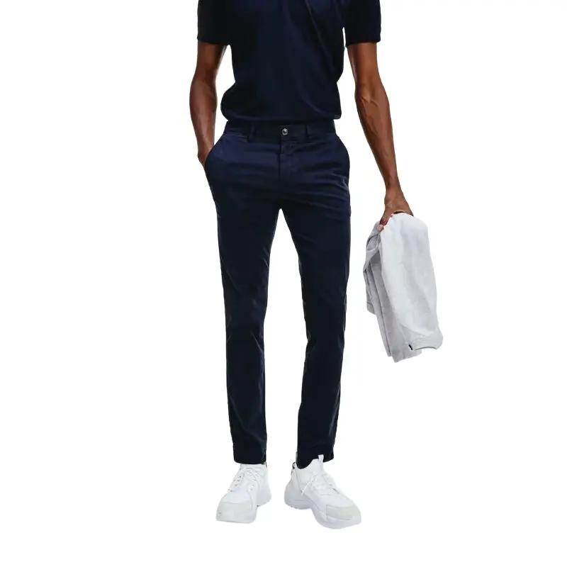 

Брюки Tommy Hilfiger Slim Fit Flex Tommy, темно-синий