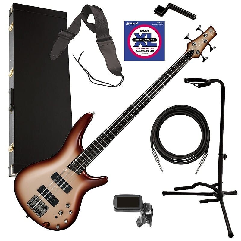 

Ibanez SR300E 4-струнная бас-гитара - Champagne Burst ПОЛНЫЙ НАБОР БАСС SR300E CCB