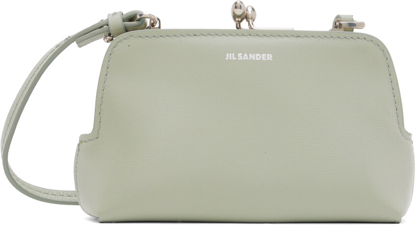 

Синяя мини-сумка Cannolo Jil Sander