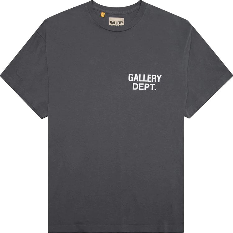 Футболка Gallery Dept. Vintage Souvenir Tee 'Black', черный - фото