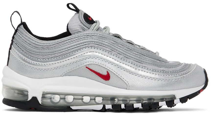 

Детские кроссовки Air Max 97 Big Kids серебристого цвета Nike