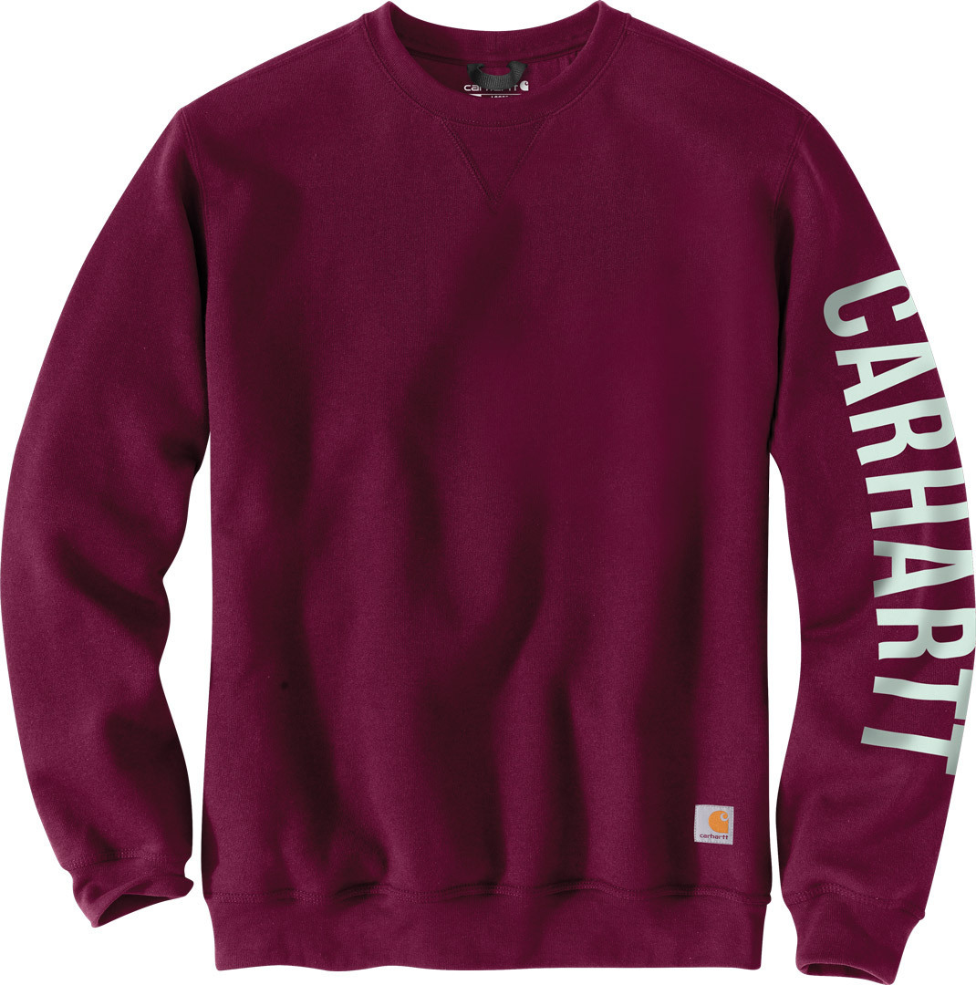 Пуловер Carhartt Crewneck Graphic Logo, красный пуловер carhartt lightweight crewneck серый