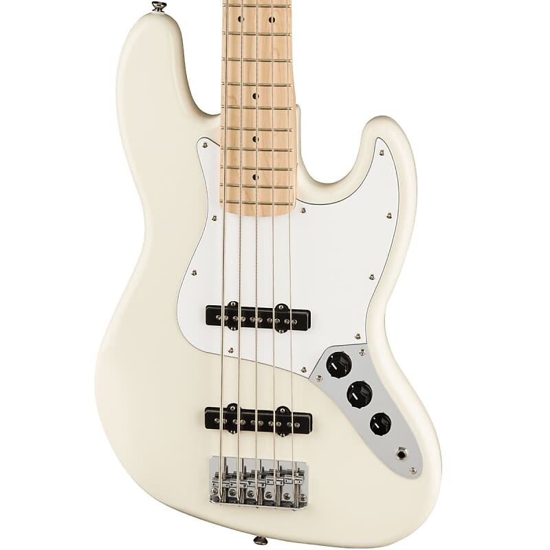 

Squier Affinity Jazz Bass V - клен, олимпийский белый Affinity Jazz Bass V Olympic White