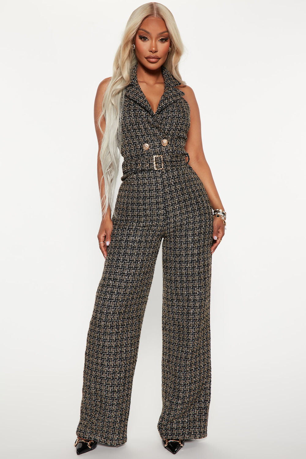 

Комбинезон Fashion Nova BJ5573, черный