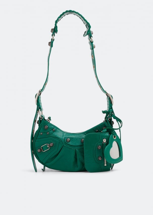 

Сумка BALENCIAGA Le Cagole XS shoulder bag, зеленый