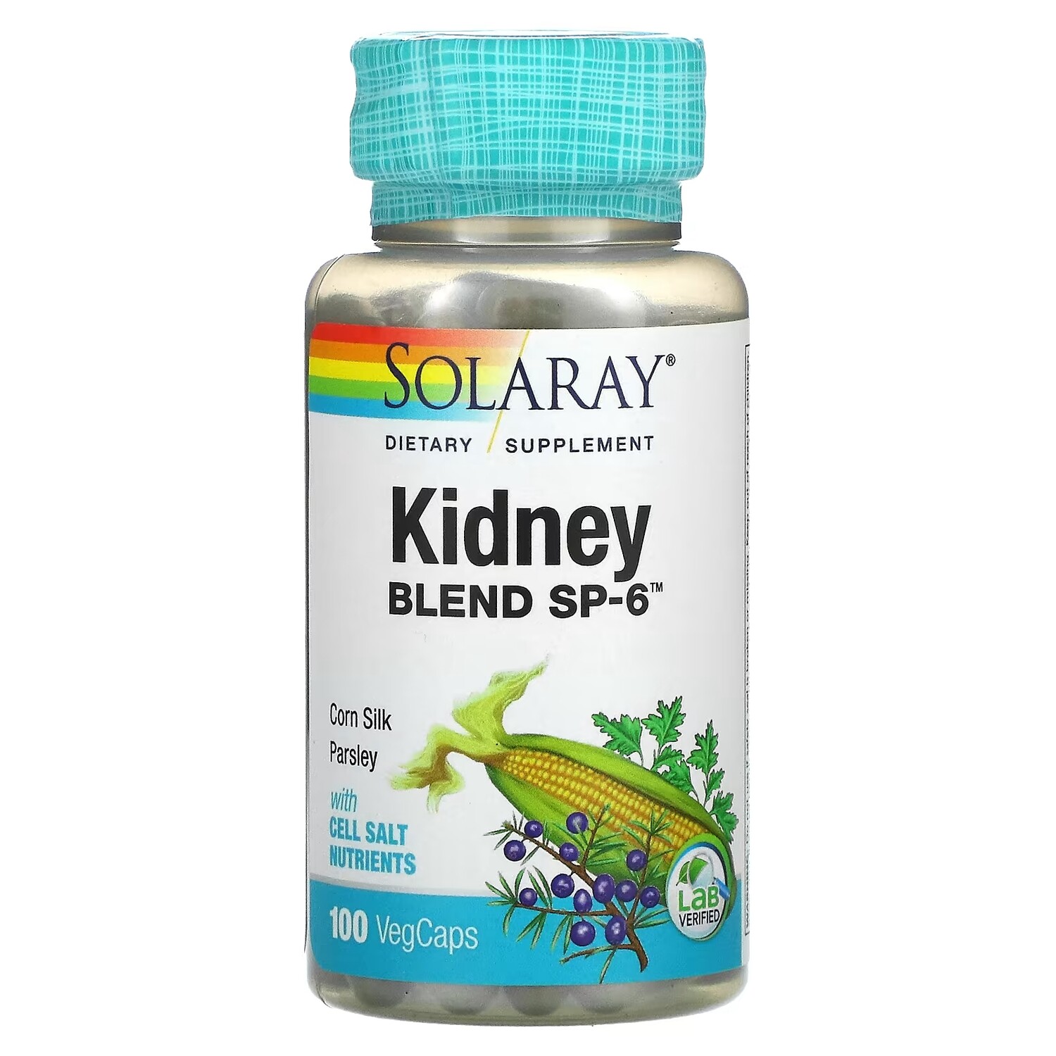 

Solaray Kidney Blend SP-6, 100 растительных капсул