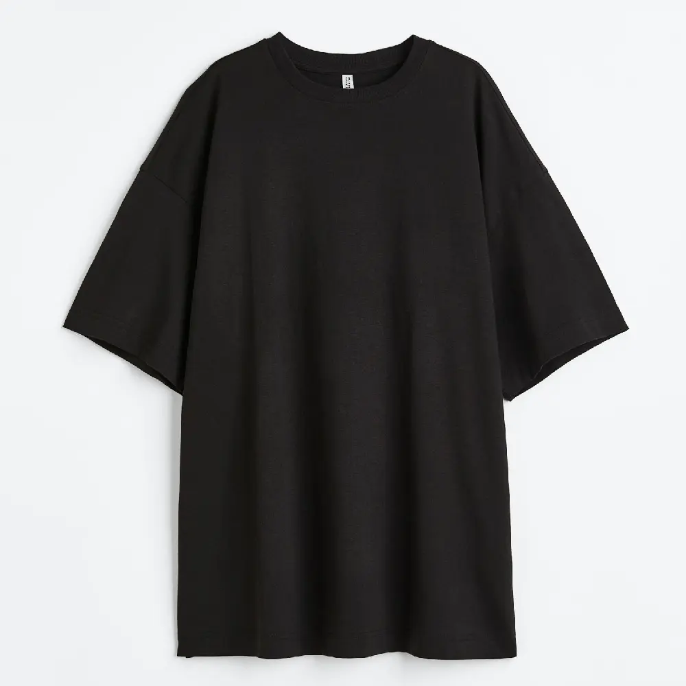 

Футболка H&M Oversized, черный