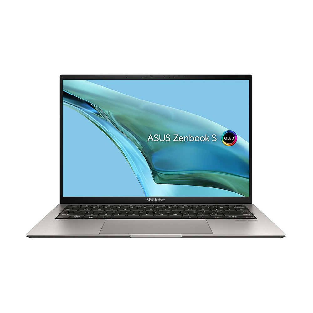 Ноутбук Asus Zenbook S 13 OLED, 13,3, 32 ГБ/1 ТБ, i7-1355U, серый, английская раскладка ноутбук asus proart studiobook 16 oled 16 32 гб 1 тб i9 13980hx rtx 4070 черный английская раскладка