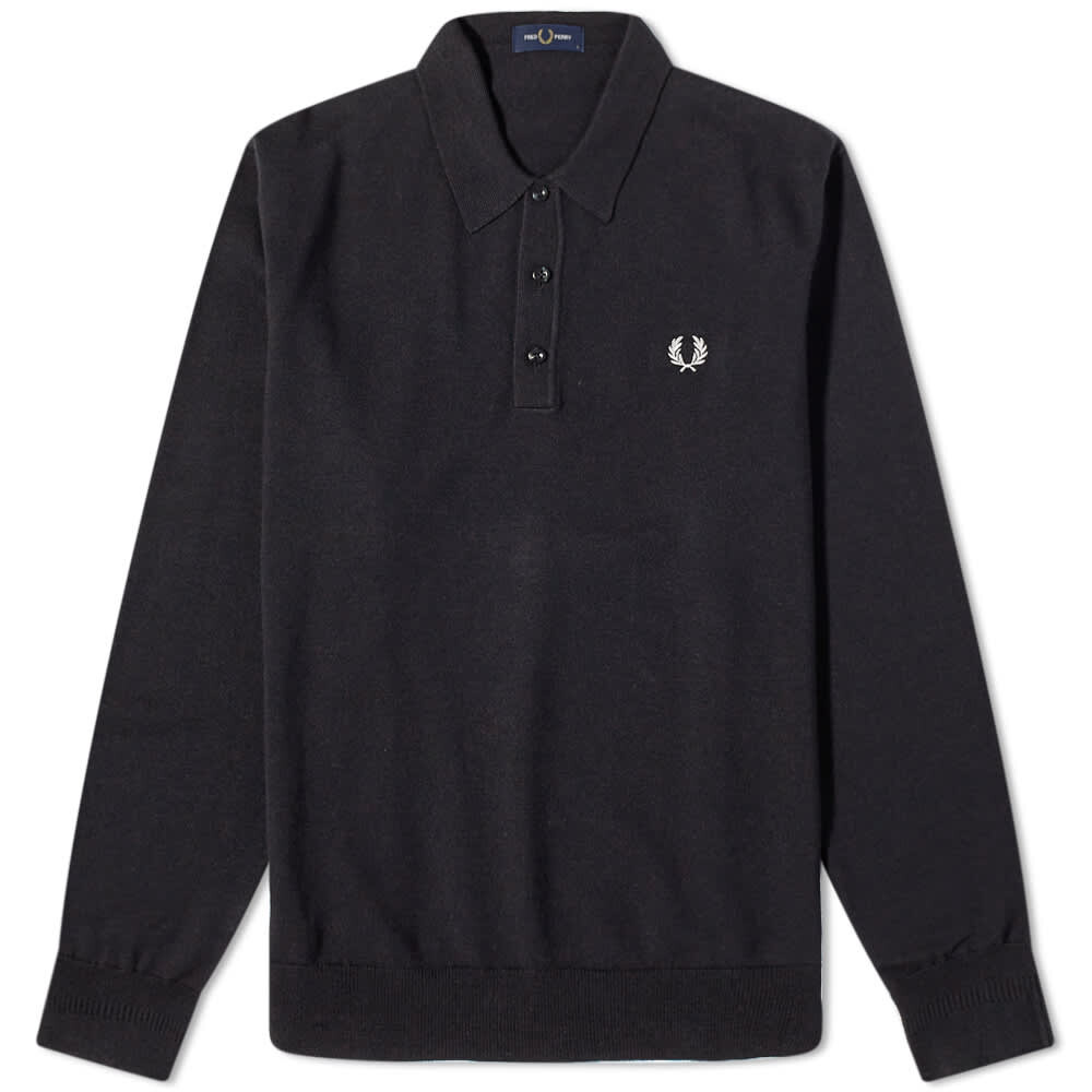 

Футболка Fred Perry Authentic Long Sleeve Knit Polo