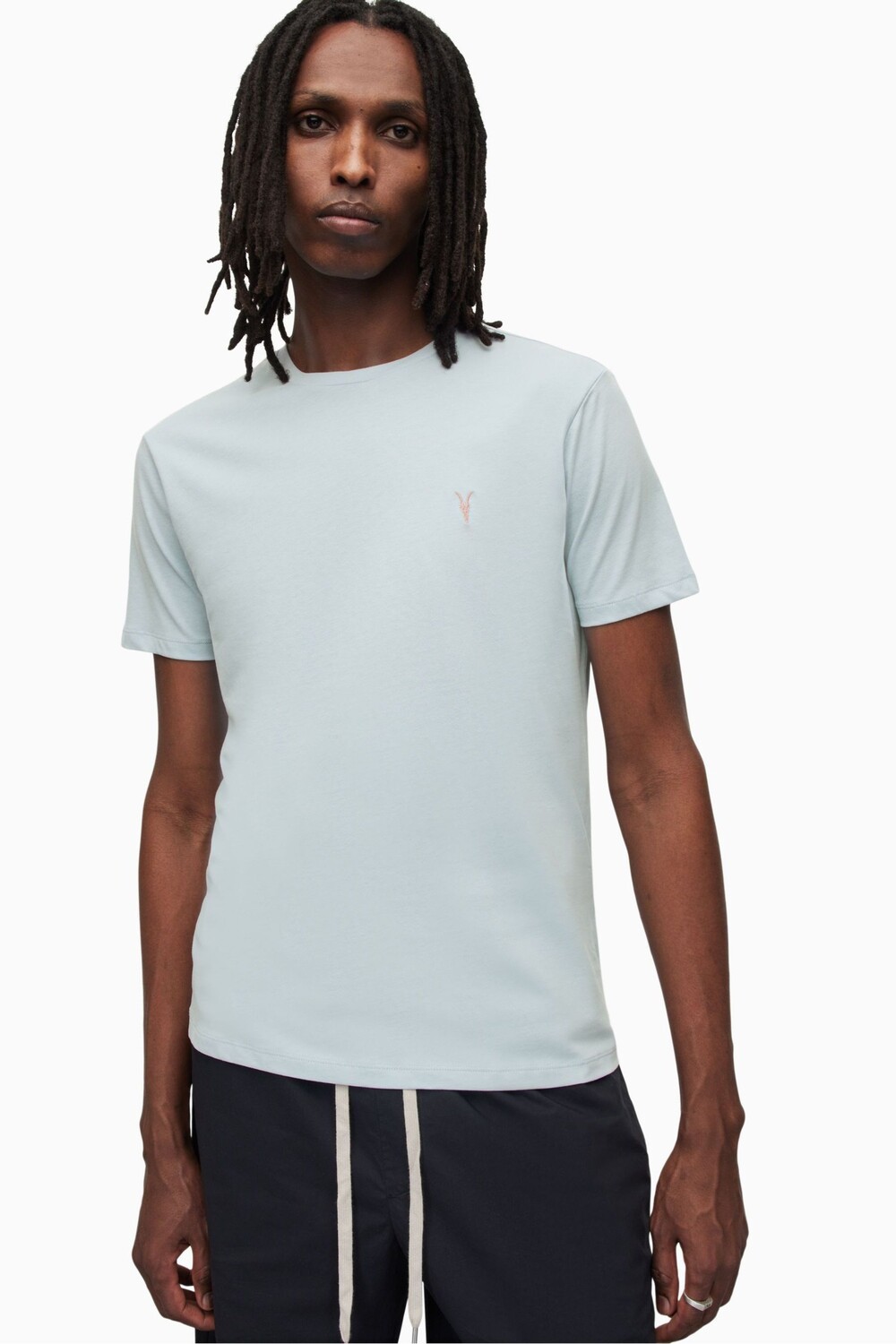 

AllSaints Brace синяя контрастная футболка All Saints, синий
