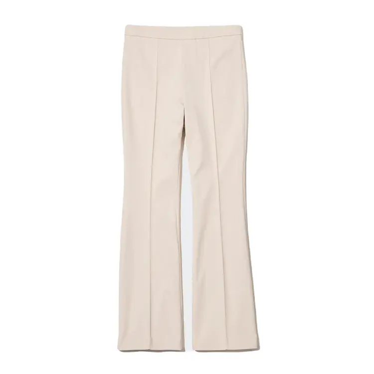 

Брюки Uniqlo Easy Flare Leggings, белый