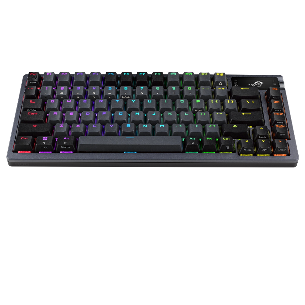 Игровая клавиатура Asus ROG Azoth, ROG NX Storm, PBT, английская раскладка,  черный – купить из-за границы через сервис «CDEK.Shopping»