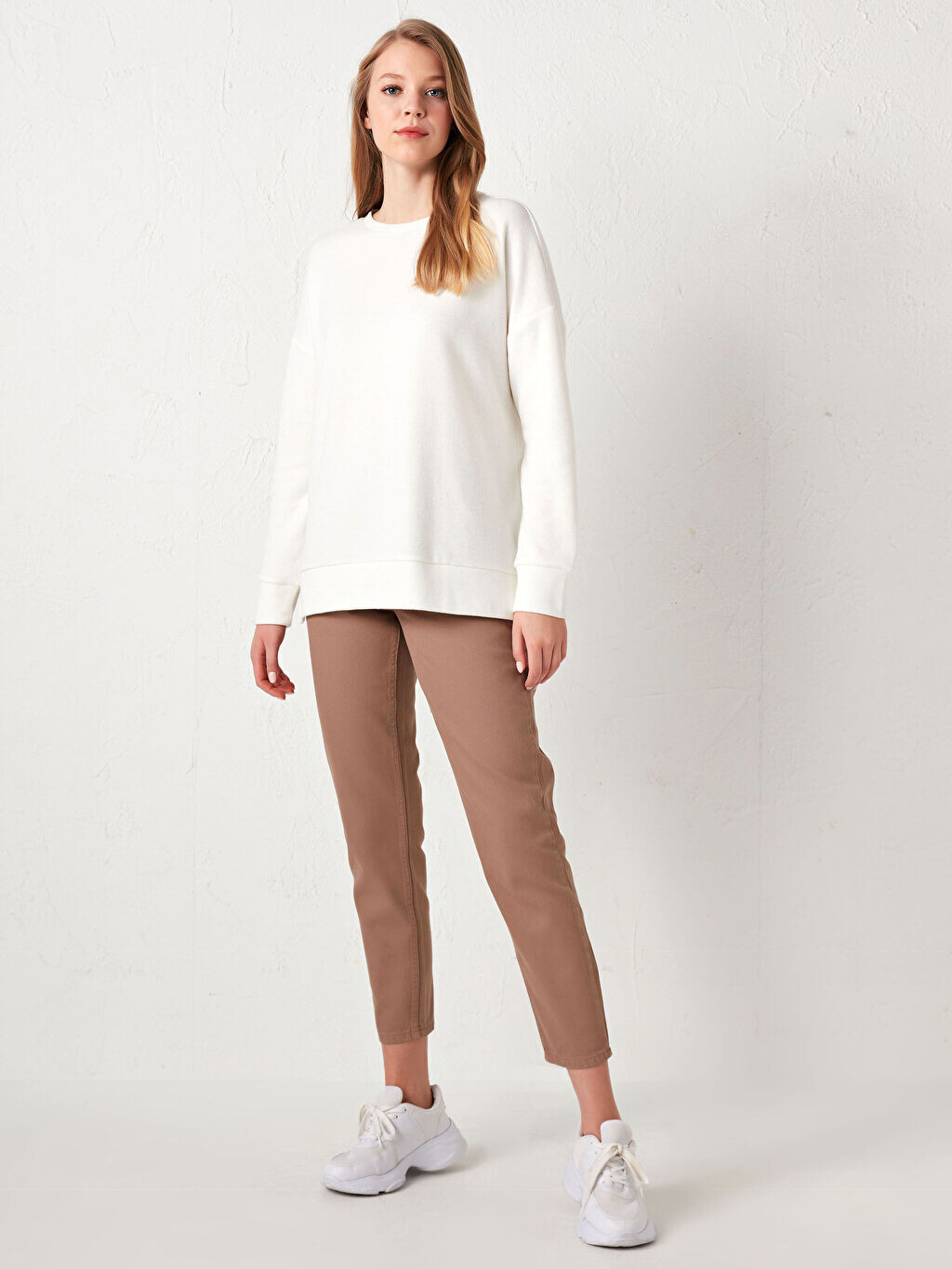 

Брюки из габардина длиной до щиколотки LCW Modest