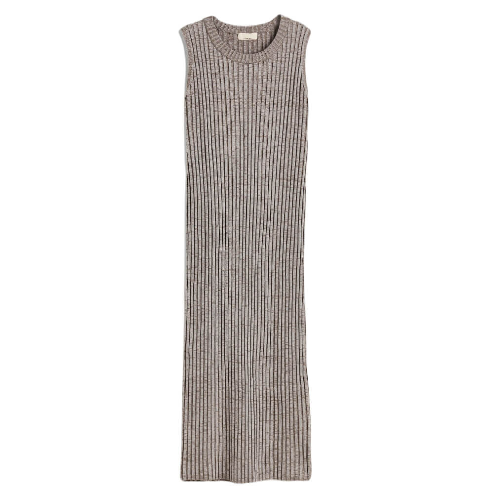 

Платье H&M Cashmere-blend Rib-knit, темно-бежевый