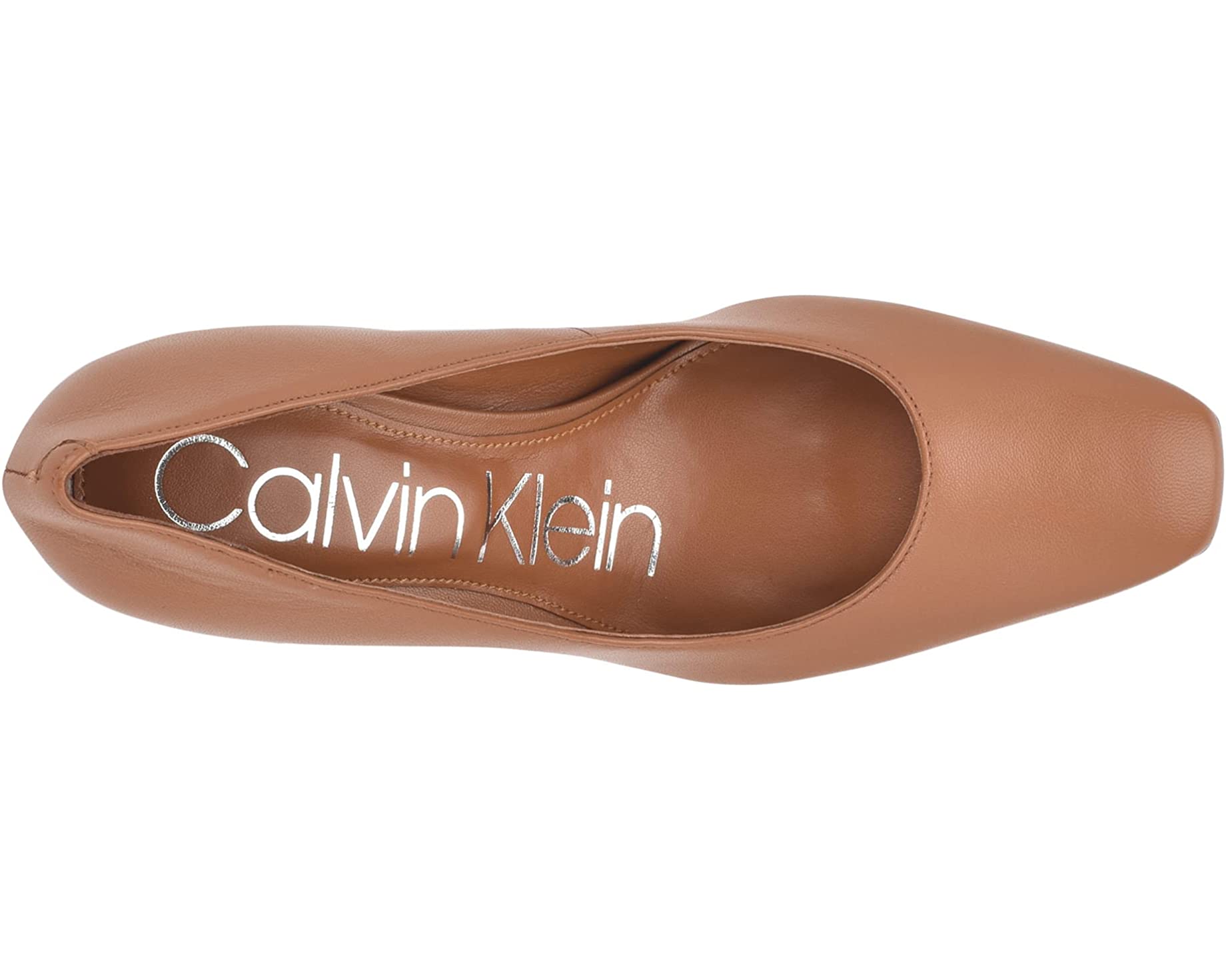 цена Туфли на каблуках Saco Calvin Klein, темный натуральный