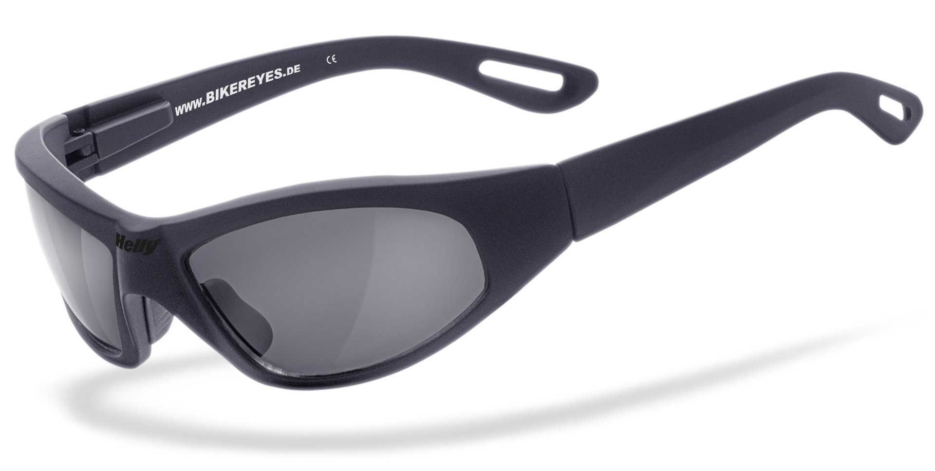 Очки Helly Bikereyes Black Angel солнцезащитные, черный матовый солнцезащитные очки lewis 8503 черный матовый